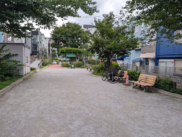 玉川上水緑道 ゆずり橋〜大原橋間の写真3