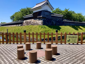 勝竜寺城公園 隅櫓前の写真1