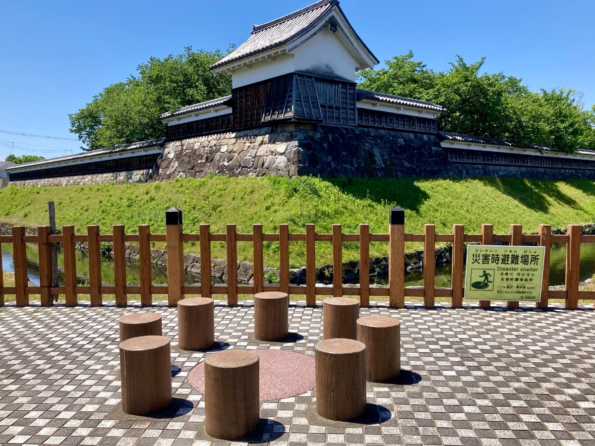 勝竜寺城公園 隅櫓前の写真1