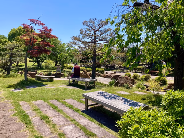 勝竜寺城公園内の写真1