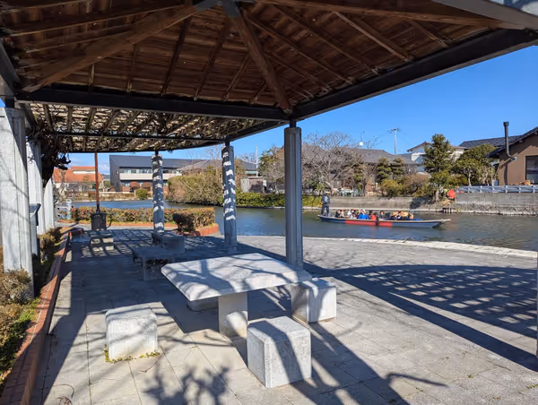 柳城1号橋から川沿いの写真2