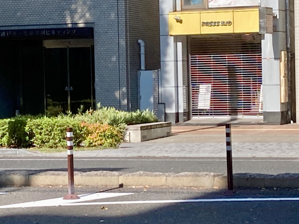 大手前通り沿い（西側）プレスビル前の写真1