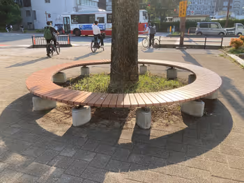 基町高校前交差点付近の写真2