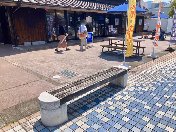 道の駅みやづ 食事施設前の写真1