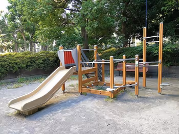 하마사키 공원의 미끄럼틀