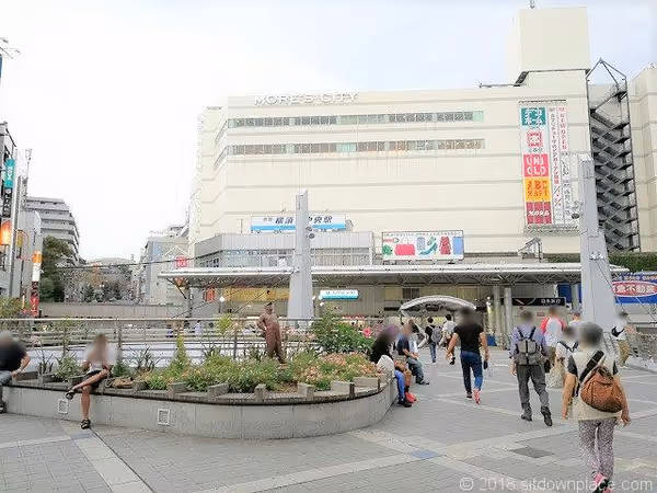 Photo of Yokosuka-Chuo Station | Pedestrian Deck Rest Spot 1