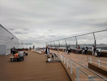 羽田機場國際線觀景台的樣子