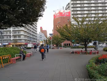 王子駅前公園の景観