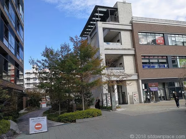 蛇崩川緑道終点 アトラスタワー付近の写真1