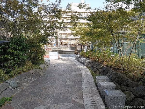 蛇崩川緑道終点 アトラスタワー付近の写真2