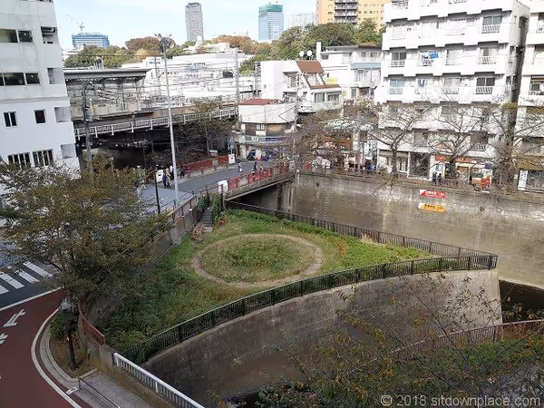 蛇崩川緑道終点 アトラスタワー付近の写真5