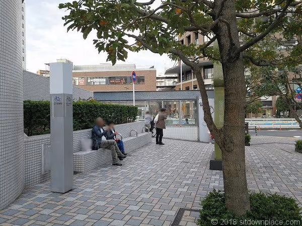 Photo of Nakameguro Station | Rest areas along Yamate-dori near Nakameguro GT 3