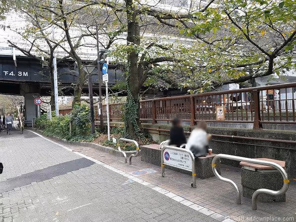 Photo of Nakameguro Station | Meguro River Underpass to Sakura Bridge Rest Spot 1