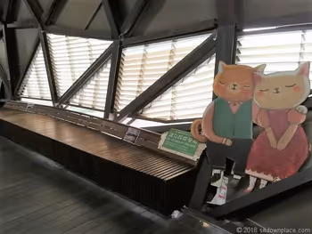 猴硐駅の猫夫婦