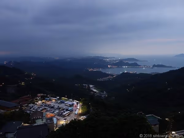 【九份】基山観海亭 展望台の休憩所の写真6