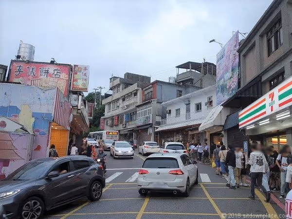 【九份】基山観海亭 展望台の休憩所の写真2