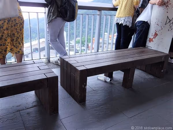 【九份】基山観海亭 展望台の休憩所の写真5