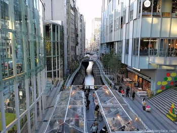 渋谷ストリームの景観