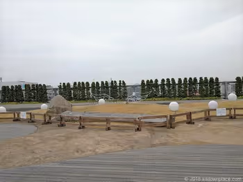 希尔鹤见屋顶的清风苑的景观