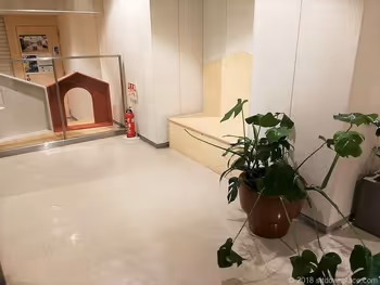 元町・中華街站美國山公園3F的休息區