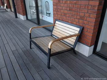 마린 앤 워크 베이 쪽 2인용 로우 체어