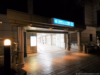 千葉駅センシティータワー4Fの千葉都市モノレール入口