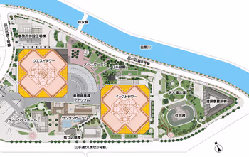 Gate City Osaki Guide Map