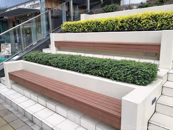 大崎センタービル階段ベンチの詳細