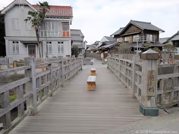 Bench at the Hioi Bridge