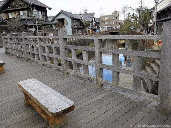 Photo of Sawara Station | Benches in Sawara's Townscape 5