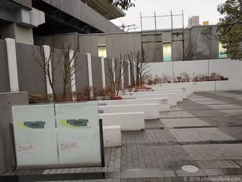 KDX武蔵小杉ビル横の公開空地