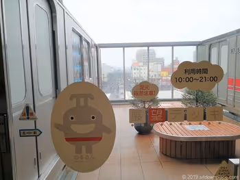 東急スクエア4F展望デッキ