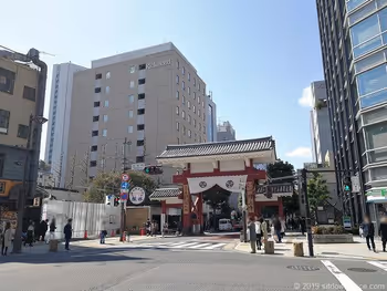 増上寺大門入口