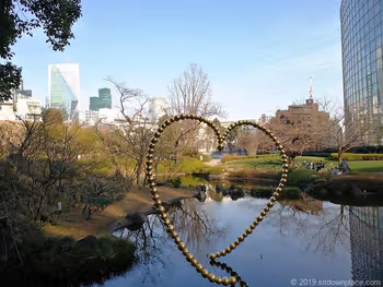 毛利庭園的kin-no-kokoro