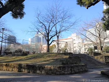 Entrance to the Shiba Park Assembly Hall