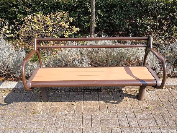 芝高校グランド付近歩道の写真3