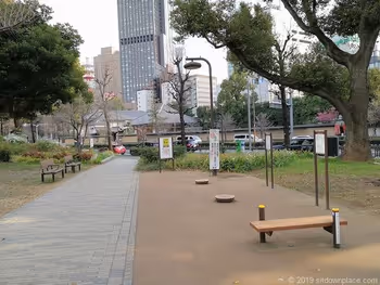 Health equipment of Shiba Park