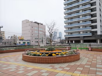 東神奈川の休憩所