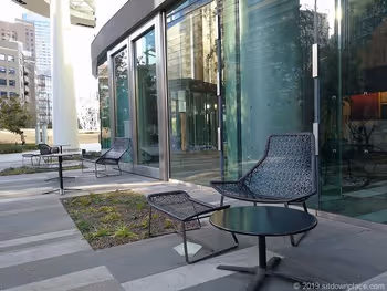 虎ノ門ヒルズ森タワーの休憩スペース