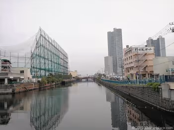 龍宮橋方面星野橋からの景観