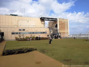 丸井北千住屋頂廣場的景色