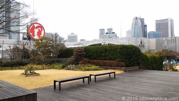 Photo of Shinjuku Station | Ise-tan Rooftop Garden I-Garden Rest Spot 2