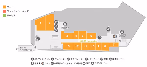 KITTE名古屋B1F BIMI yokochoの写真2