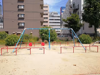 마키노 공원의 그네