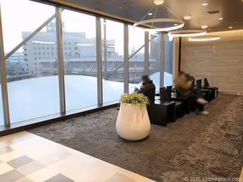 【千葉駅】ペリエ千葉 4,5F 南エレベーター前の休憩場所