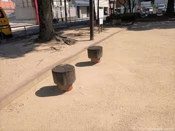 Stools at Sanae Park