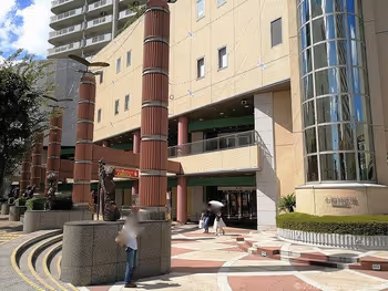 赤羽ビビオ横七福神広場の景観