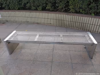 Bench at Minami-Osawa Paore