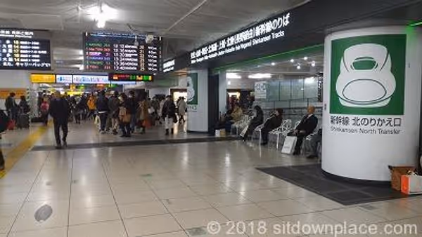 【東京駅構内】東北新幹線北のりかえ口 スロープ付近の写真2