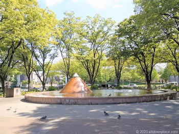 栄駅久屋大通公園 ピラミッド噴水